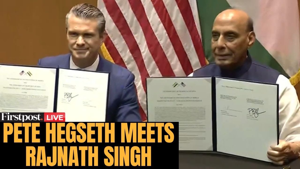 ASEAN Defense Meet: US Secretary Hegseth Meets India’s Rajnath Singh At ASEAN Defense Meet | N18G
