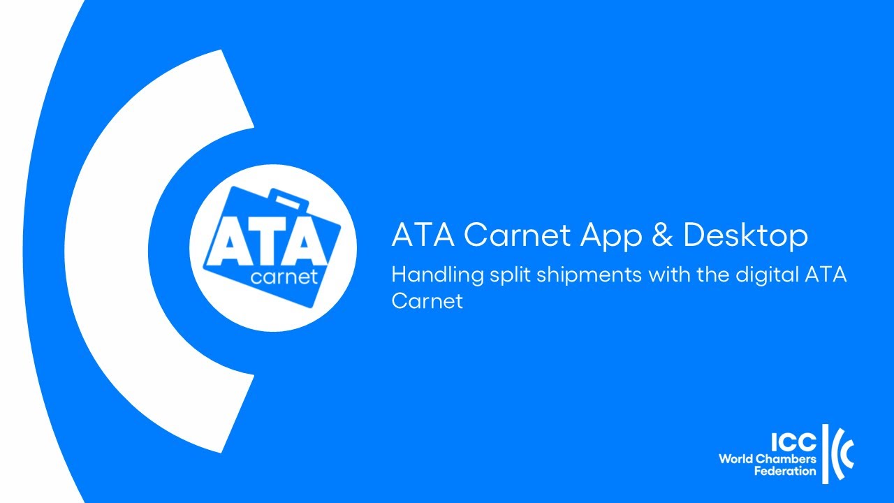 ATA Carnet App & Desktop: Handling split shipments with the digital ATA Carnet