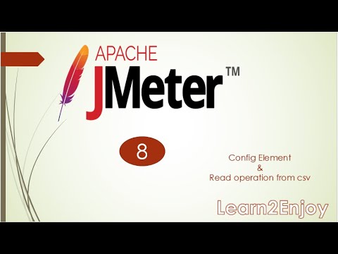 JMeter Basic Tutorial - 8 | Config Element | Read operation from csv | Curl | Authorization Manager