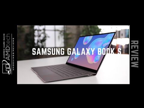 External Review Video SiH1nTw924U for Samsung Galaxy Book S Always Connected Laptop (May 2020) w/ Intel Hybrid Technology