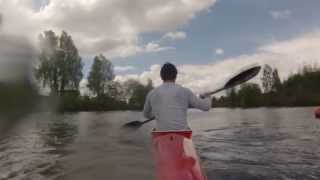 preview picture of video 'Entrainement Saint-Grégoire kayak CKCIR'