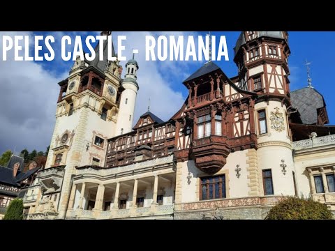 Breathtaking way to Peles Castle, Sinaia, Romania #PelesCastle #Transylvania #Romania #Castle