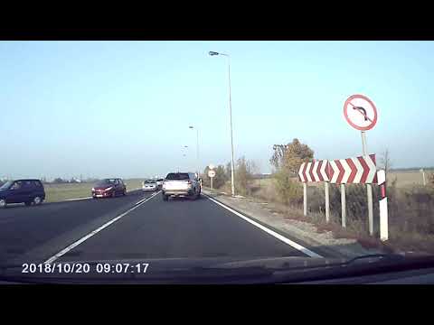 Dascam - Figyelmetlen sofőr a szombathelyi elkerülőn