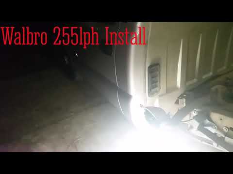 99-06 Silverado Walbro 255lph Install