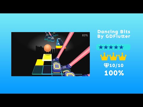(Rolling Sky Remake) Level 17 - Dancing Bits by GDFlutter