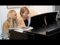 Kristin Chenoweth sings "Somewhere Over the Rainbow" accompanied by me on piano!