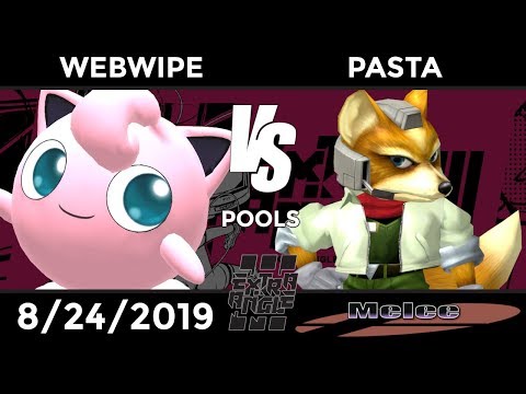 Extra Angle Melee: Pools - Webwipe (Jigglypuff) vs Pasta (Fox)