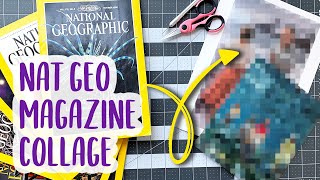 Surreal collage made from National Geographic Magazines! | Cut and paste #20