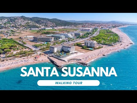 Exploring Santa Susanna: A Charming Catalan Coastal Walk | Catalunya Travel Guide 🌴🚶‍♂️ #travelspain