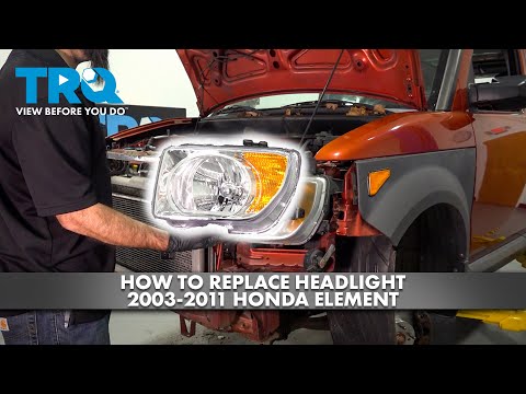 How to Replace Headlight 2003-2011 Honda Element