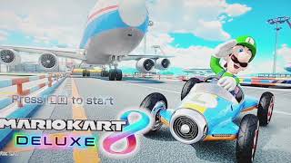 Completed Mario Kart 8 Deluxe - Unlocked screens and gold items