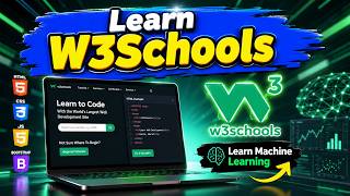 How to Learn W3Schools Online Web Tutorials | Learn Machine Learning w