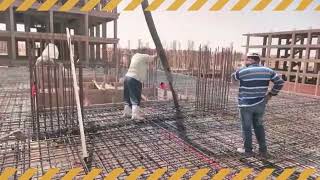 15L بيت الوطن الحي السادس(صب سقف الدور الارضي)