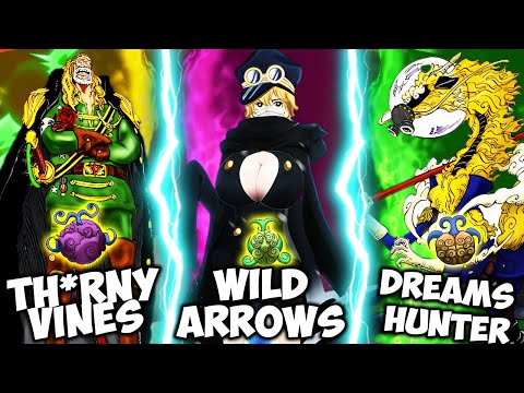 All God’s Knights INSANE Devil Fruit Powers Explained! Luffy vs God’s Knights Begins | One Piece