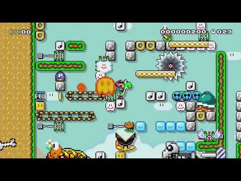 ピタゴラスイッチ的な全自動 Full AUTO　Special by ゆいと♪Z♪ - Super Mario Maker - No Commentary 1bl