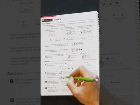 Alfreds Grundlagen der Musiktheorie, Einheit 2, Lektion 6