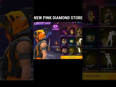 Pink Diamond New Store 😍 | Pink Diamond Free Fire #shorts