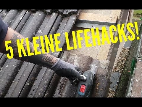 Dachdecker / 5 kleine Lifehacks für Dachdecker / Lifehacks for Roofer