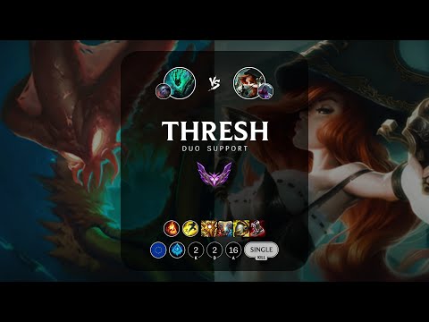 Thresh Support vs Miss Fortune - EUW Master Patch 12.23