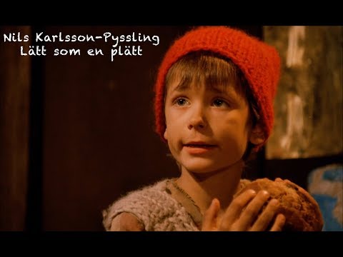 Nils Karlsson Pyssling - Lätt som en plätt - Officiell musikvideo