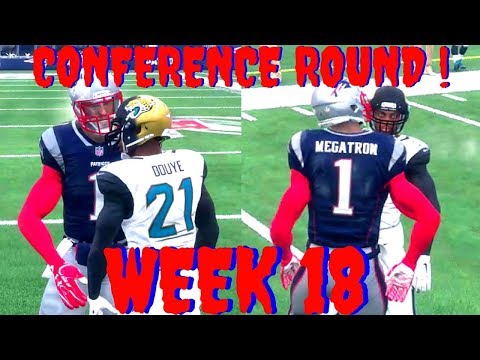 Madden 18 Career mode WR S2 Ep 18 - MEGATRON & TOM BRADY READY FOR SUPERBOWL CAN WE WIN AND ADVANCE!