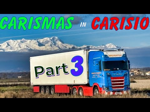 Christmas in Italy - European Trucking          #italy #christmas #scania 