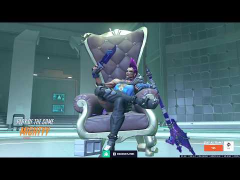 POTG! RANK 1 JUNKER QUEEN! - MIGHTYY PRO JQ GAMEPLAY - OVERWATCH S1
