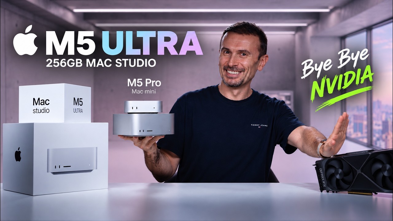 Bu yeni bir başlangıç | M5 Ultra Mac Studio ve M5 Pro Mac mini
