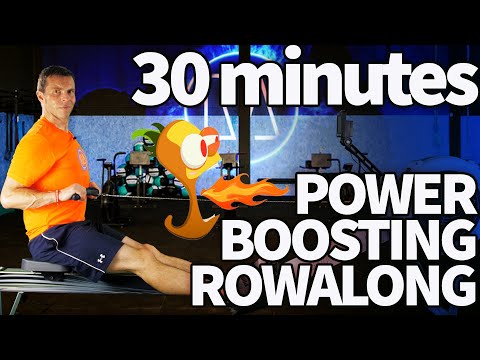 Indoor Rowing Workout - 30 minute power builder - Standalone or W4S6 of 2K redux plan