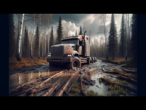 SnowRunner | Complete Walkthrough | Completing the Aquatic Contract in Drowned Lands Taymyr, Russia!