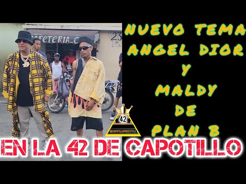 Maldy X Angel Dior Grabando Nuevo Tema De Dembow En La 42 De Capotillo / Detrás De Camara
