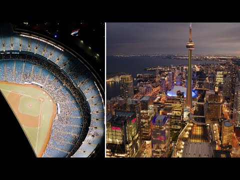 TORONTO IN 8K | DJI Inspire 3 | Sunrise, Sunset, Dusk & Night | Drone Pilot Canada