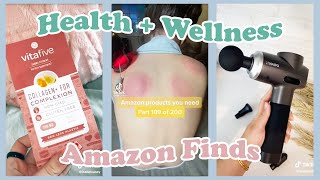 TIK TOK AMAZON MUST HAVES 💆‍♀️☁️ Health + Wellness w/ Links