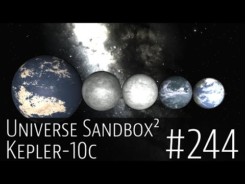 Universe Sandbox² Kepler-10c | The largest known rocky planet