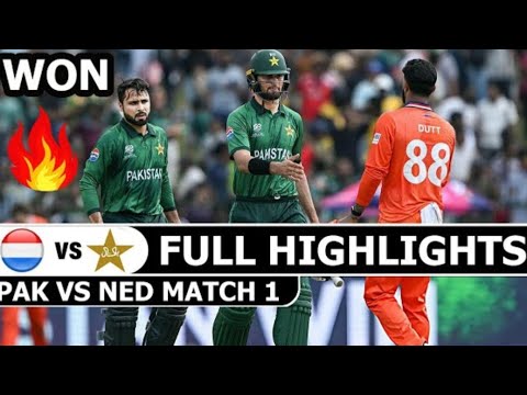 Pakistan vs Netherlands | T20 World Cup 2026 Match 1 | Full Match Highlights | PAK vs NED 🔥