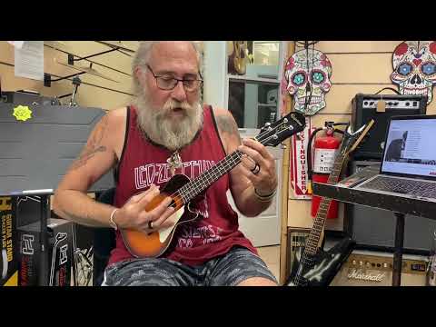How to play “Johnny B Goode” EASY Ukulele Lesson Key C Chuck Berry Uke Coach Wayne Sorbelli key West