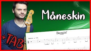 Beggin' - Maneskin - Bass Cover + TAB