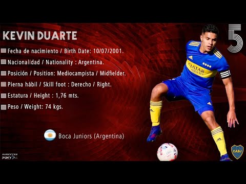 Kevin Duarte #5 // Mediocampista - Midfielder // Boca Juniors 2022