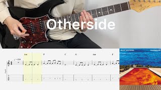 Red Hot Chili Peppers - Otherside (guitar cover with tabs & chords)
