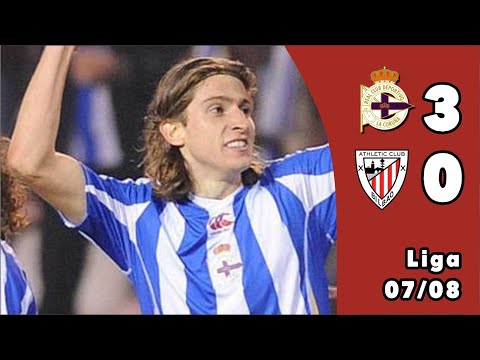 Deportivo 3-0 Athletic de Bilbao | Resumen | Liga 07/08