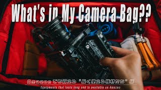 I'll show you what's in my camera bag, which contains serious equipment that will last a long tim...