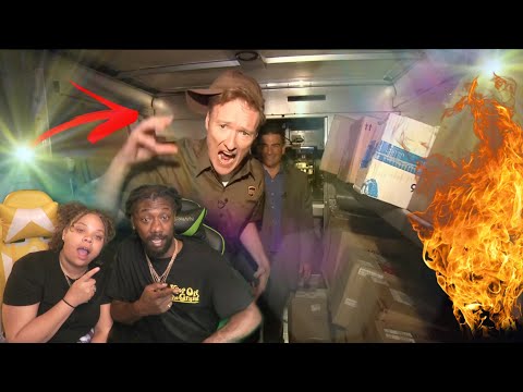 Conan Becomes A UPS Deliveryman | Reaction