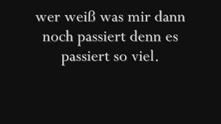 Tim Bendzko - Nur noch kurz die Welt retten - Lyrics