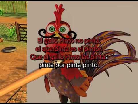 La Granja de Zenon  I El Gallo Pinto Karaoke I Leader Music