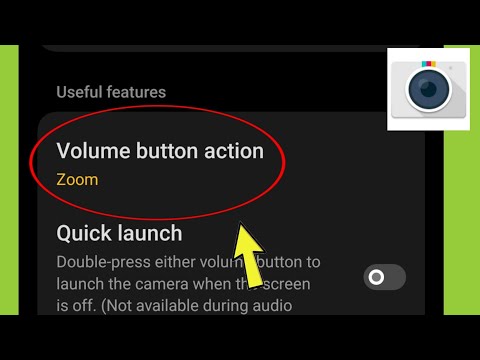 Camera Volume Button action Settings | Shutter & Zoom in Oneplus Mobile