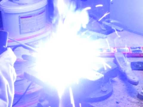 Elektrodenschweißen mit 2,5 mm "Roweld" Elektroden