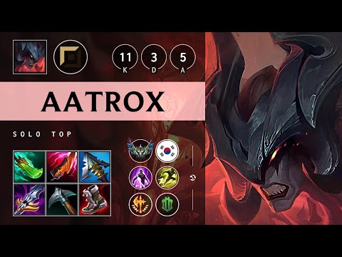 Aatrox Top vs Gangplank - KR Challenger Patch 25.09