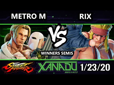 F@X 338 SFV - MetroM (Vega) Vs. Rix (Alex) Street Fighter V Winners Semis