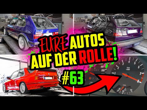 8000 RPM im M3 E30 HARTGE! - Prüfstandstag Halle77 - MARCO nimmt EURE Autos ran!