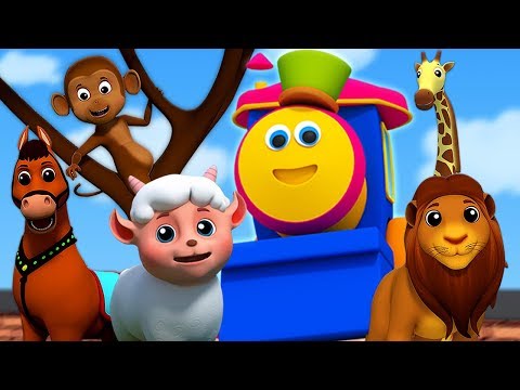Bob der Zug | Tier klingen Lied | Bob Animals Sound Song | Bob The Train Deutschland